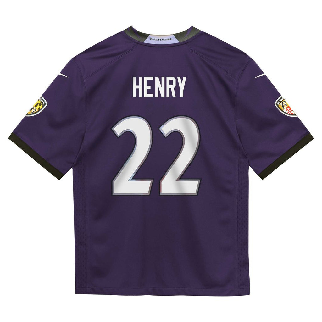 Derrick Henry Baltimore Ravens Nike Toddler Team Game Jersey - Purple Official NFL Team Apparel Football Fan Gear