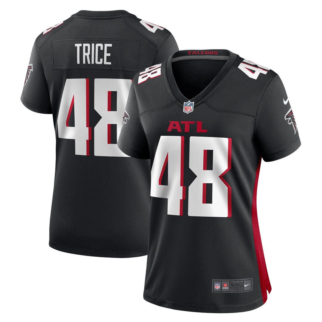 Bralen Trice Atlanta Falcons Nike Women's Game Jersey - Black Official NFL Team Apparel Football Fan Gear