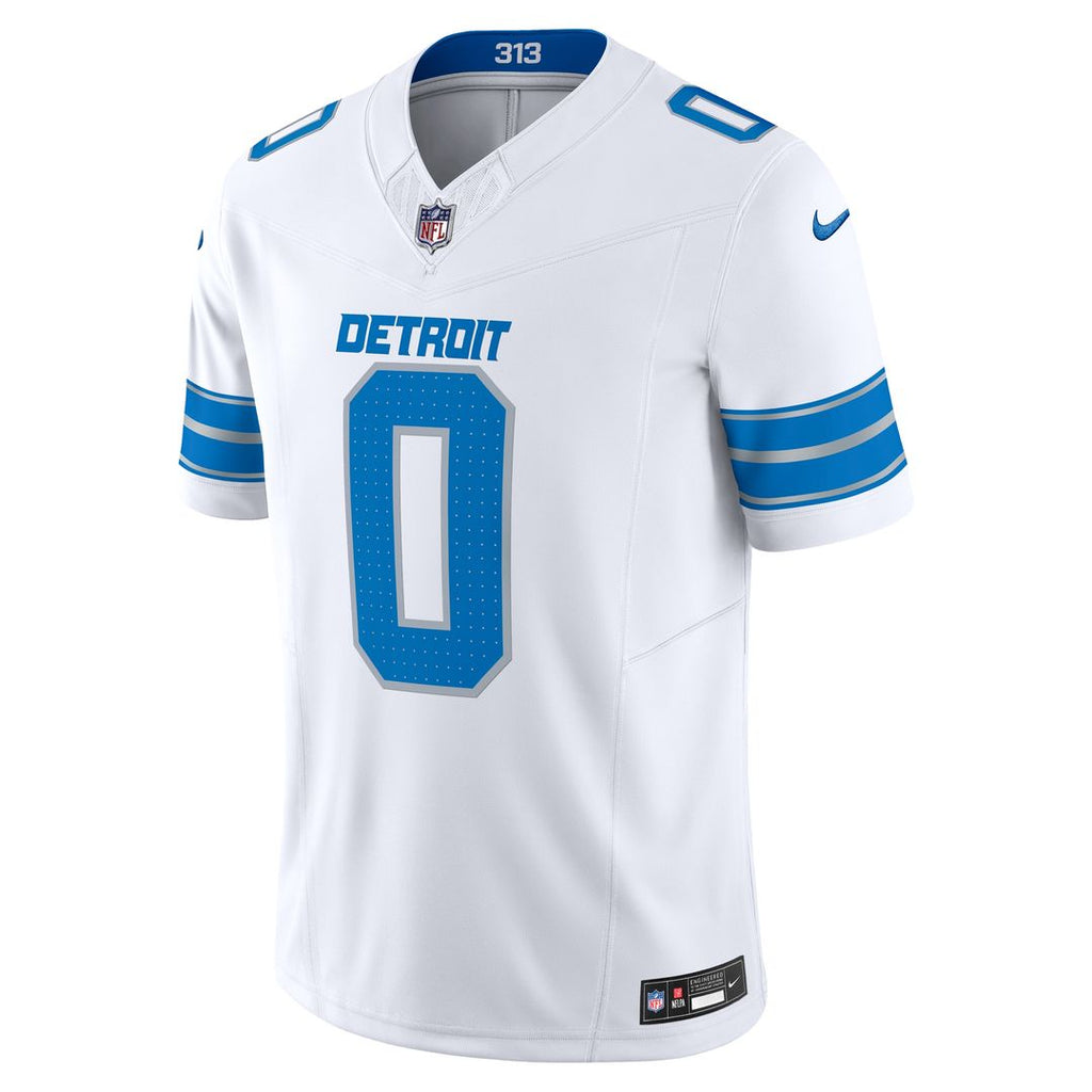 Jahmyr Gibbs Detroit Lions Nike Vapor F.U.S.E. Limited Jersey - Blue Official NFL Team Apparel Football Fan Gear