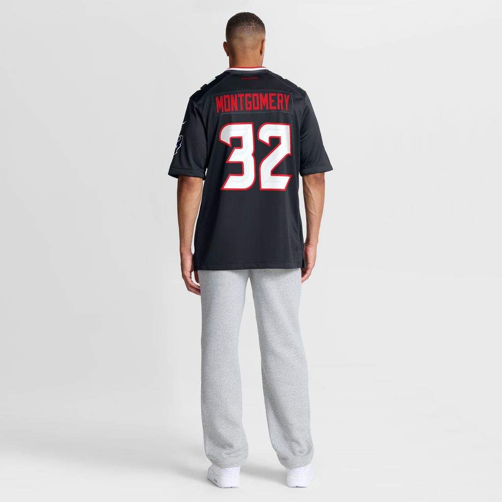 David Montgomery Houston Texans Nike Game Jersey - Navy Official NFL Team Apparel Football Fan Gear