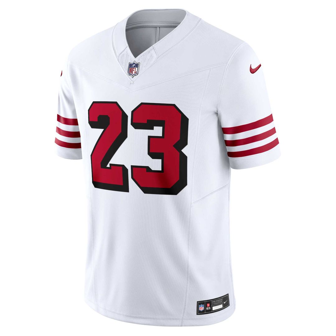 Christian McCaffrey San Francisco 49ers Nike Vapor F.U.S.E. Limited Jersey - Scarlet Official NFL Team Apparel Football Fan Gear