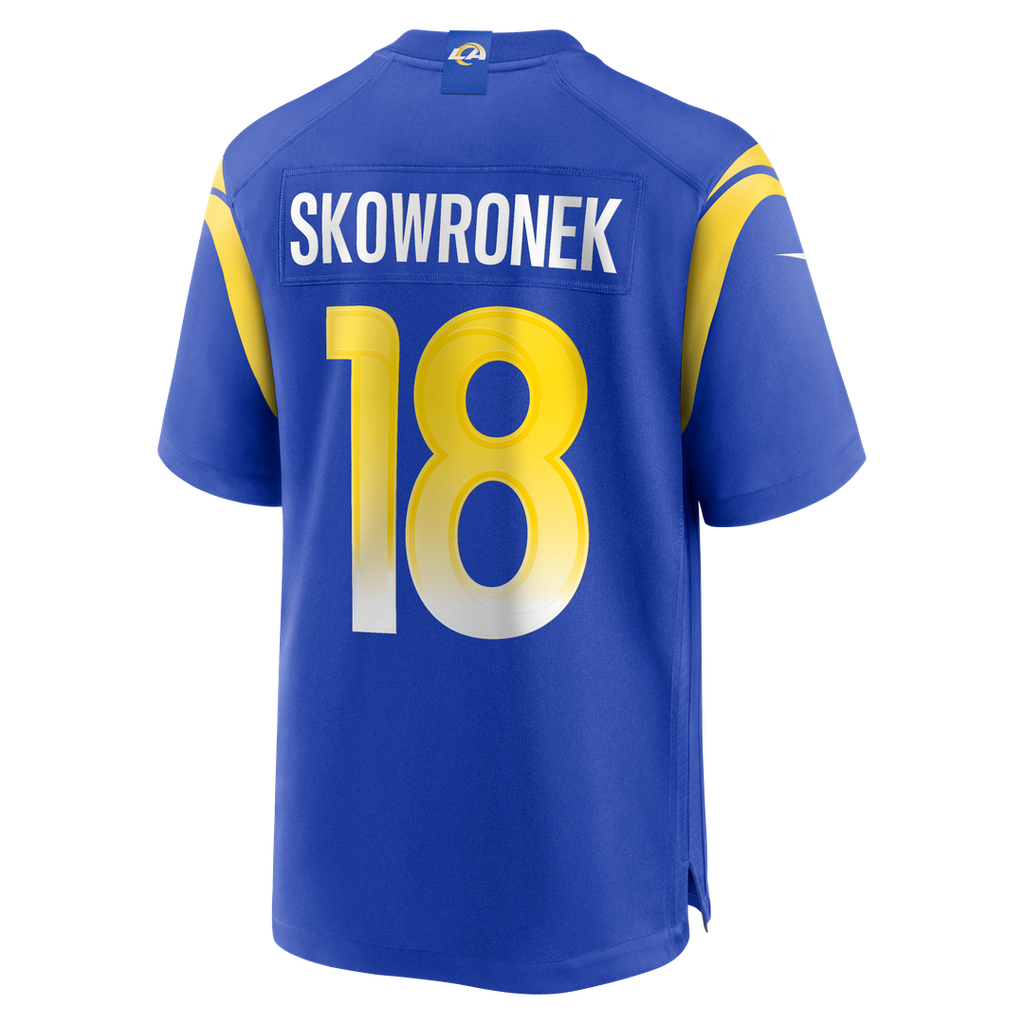 Ben Skowronek Los Angeles Rams Nike Game Jersey - Royal Official NFL Team Apparel Football Fan Gear