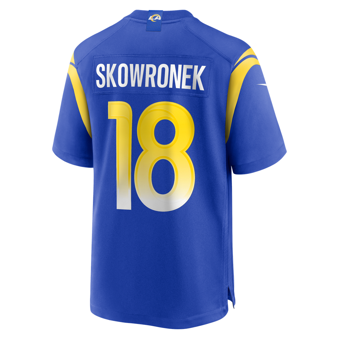 Ben Skowronek Los Angeles Rams Nike Game Jersey - Royal Official NFL Team Apparel Football Fan Gear