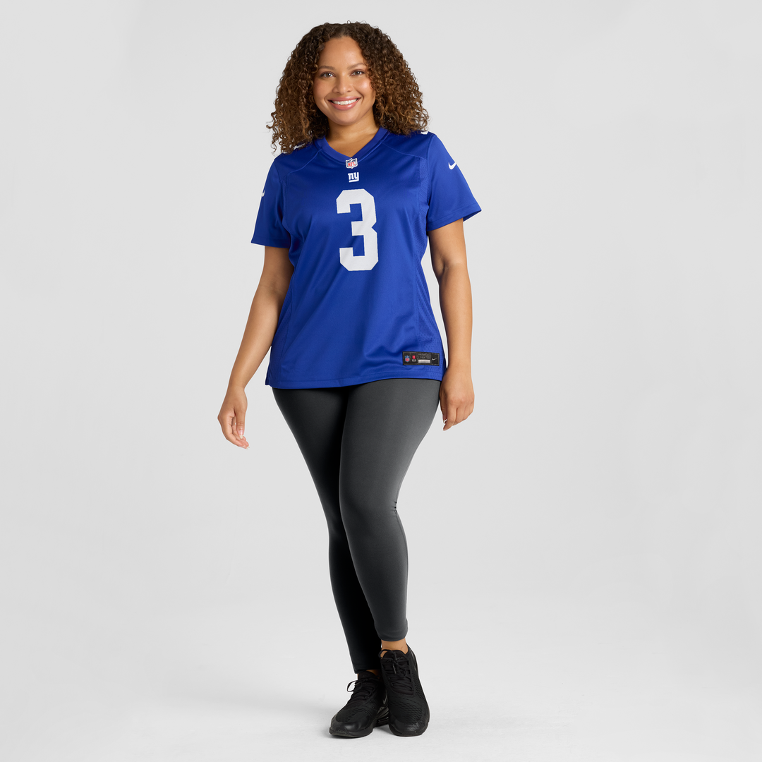 Abdul Carter New York Giants Nike Women's Team Game Jersey - Royal Official NFL Team Apparel Football Fan Gear