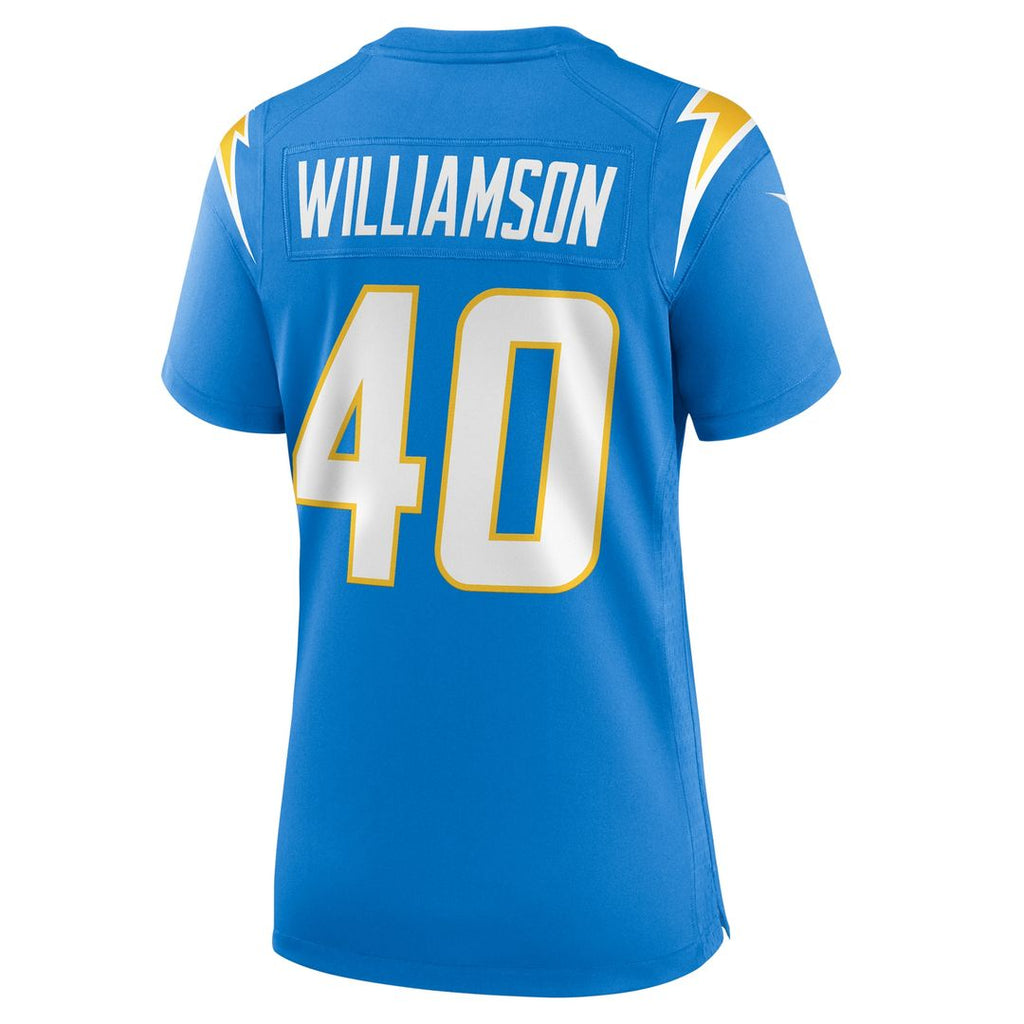 Kendall Williamson Los Angeles Chargers Nike Women's Team Game Jersey - Powder Blue Official NFL Team Apparel Football Fan Gear