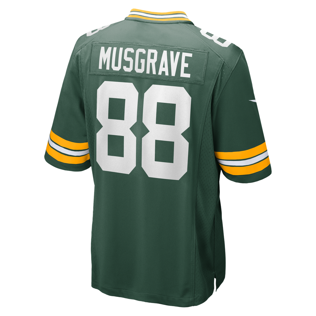 Luke Musgrave Green Bay Packers Nike Game Jersey - Green Official NFL Team Apparel Football Fan Gear
