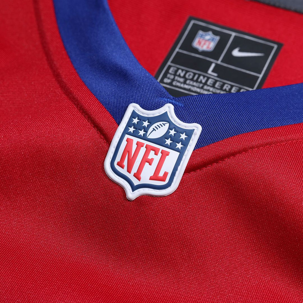 New York Giants Nike Alternate Game Jersey - Red Official NFL Team Apparel Football Fan Gear