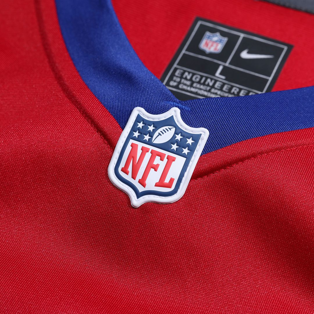New York Giants Nike Alternate Game Jersey - Red Official NFL Team Apparel Football Fan Gear