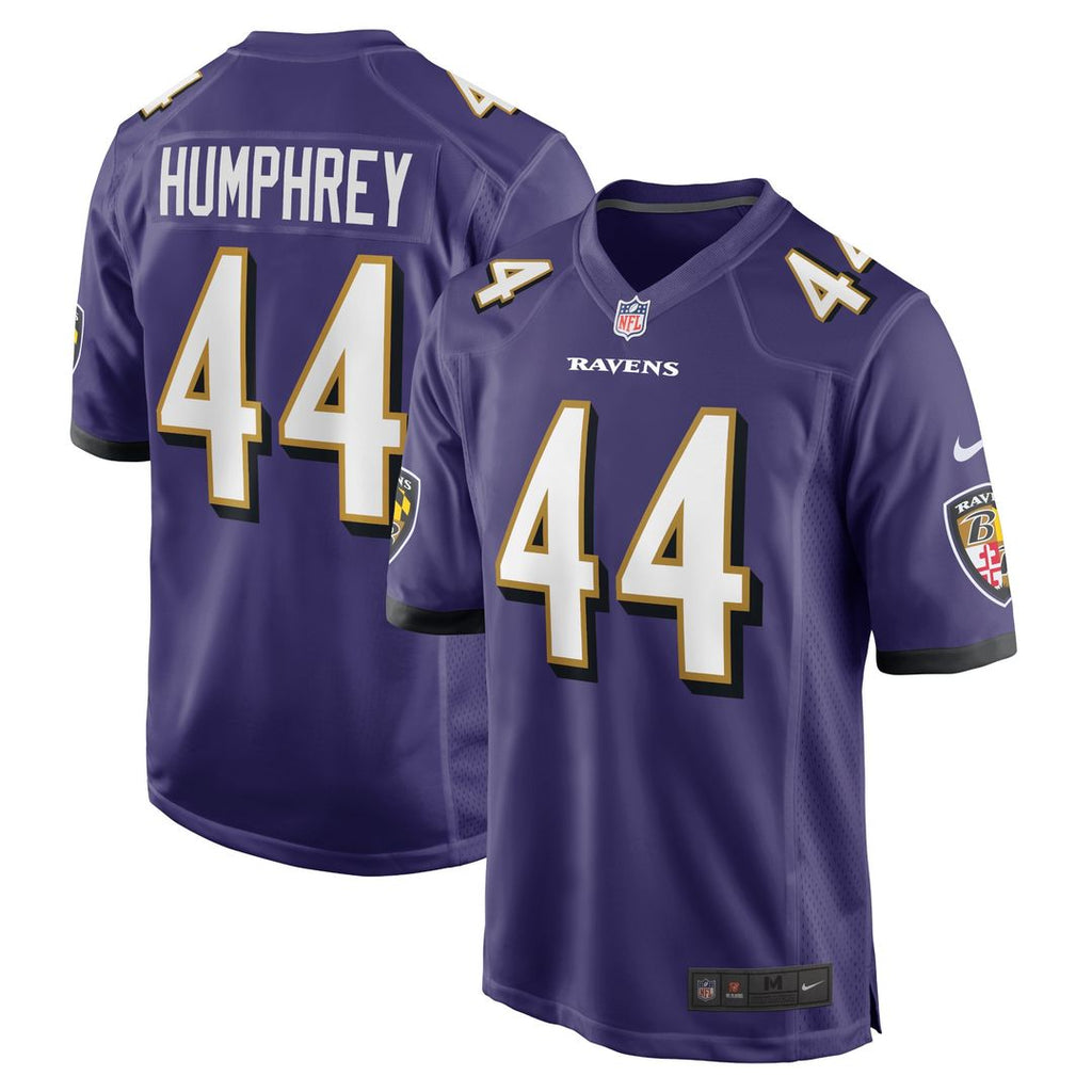 Marlon Humphrey Baltimore Ravens Nike Game Team Jersey - Purple Official NFL Team Apparel Football Fan Gear