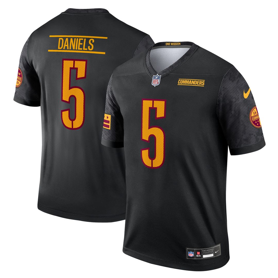 Jayden Daniels Washington Commanders Nike Legend Player Performance Top - Burgundy NFL Fan Gear Popular Style