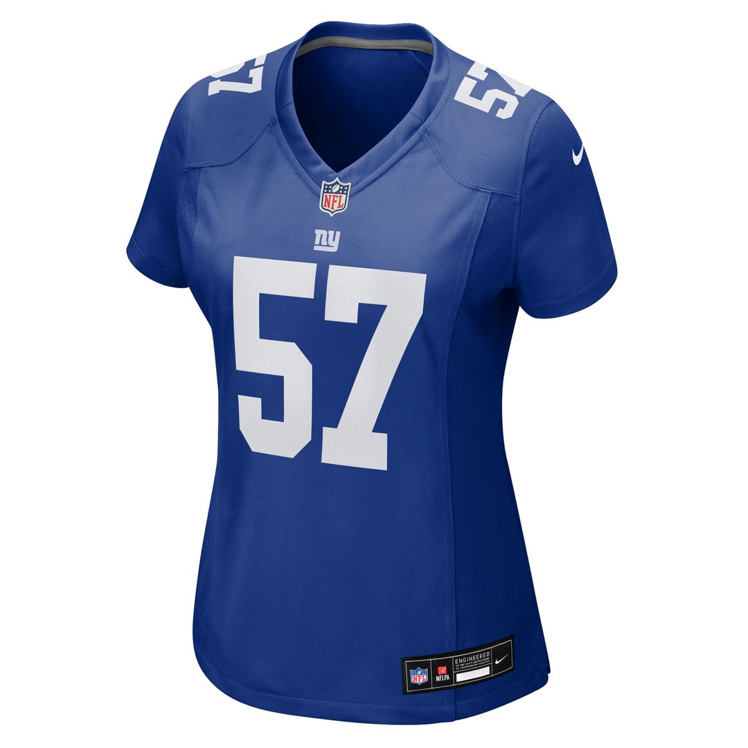 Chauncey Golston New York Giants Nike Women's Team Game Jersey - Royal Official NFL Team Apparel Football Fan Gear