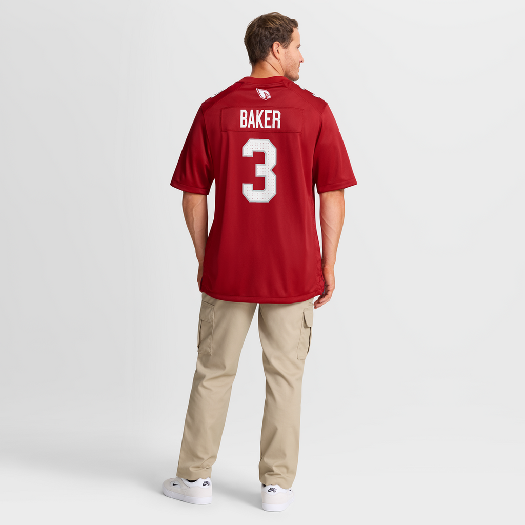 Budda Baker Arizona Cardinals Nike Game Player Jersey - Cardinal Official NFL Team Apparel Football Fan Gear