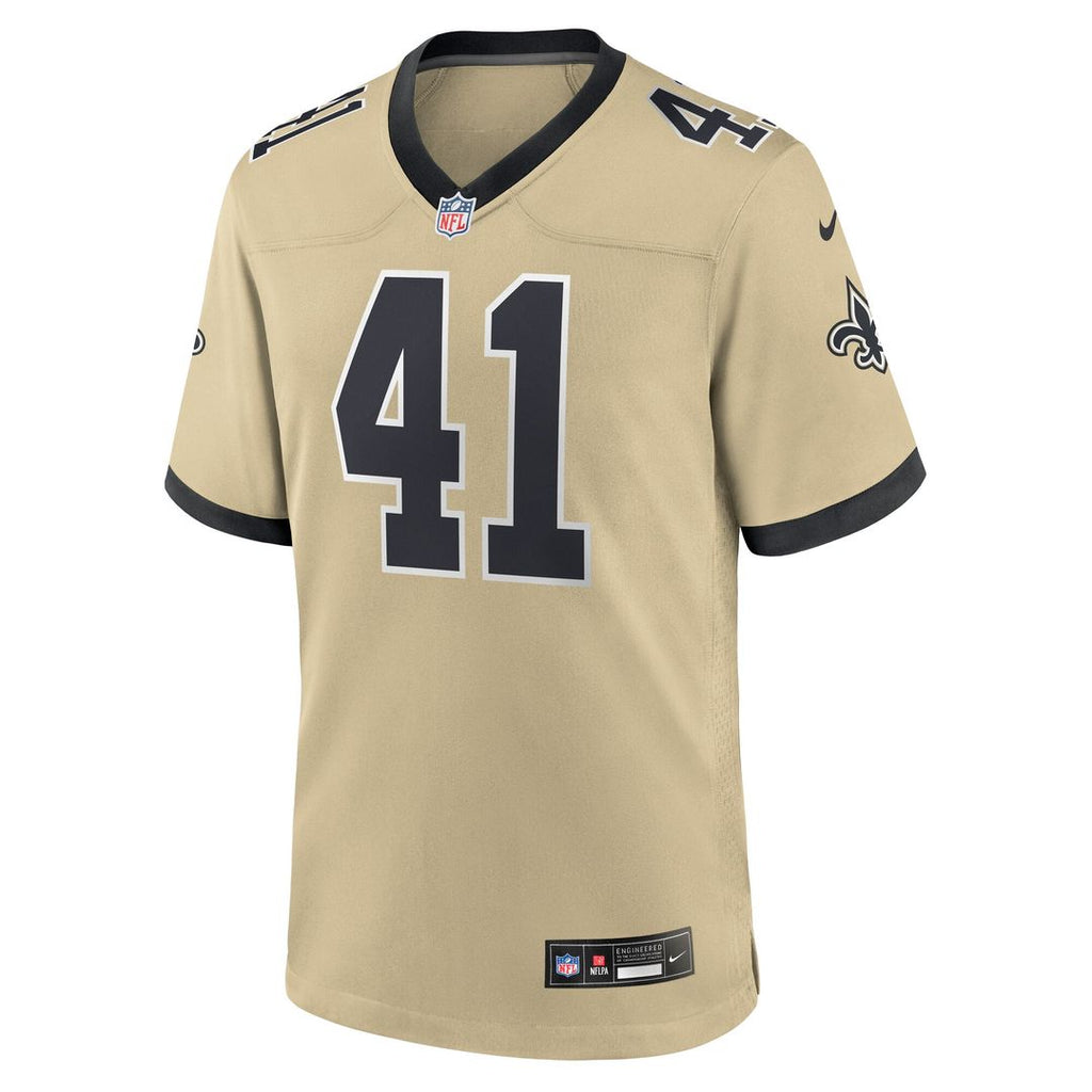 Alvin Kamara New Orleans Saints Nike Game Jersey - Black Official NFL Team Apparel Football Fan Gear