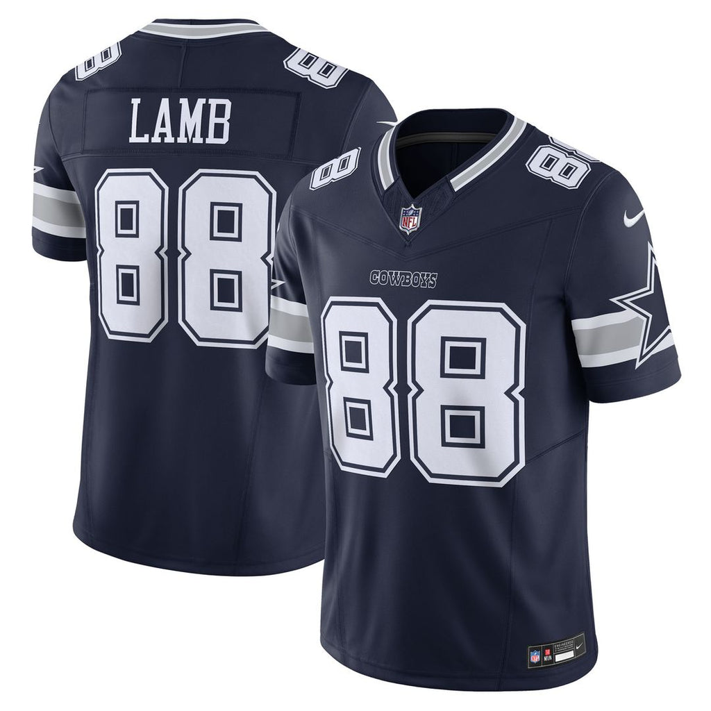 CeeDee Lamb Dallas Cowboys Nike Vapor F.U.S.E. Limited Jersey - Navy Official NFL Team Apparel Football Fan Gear