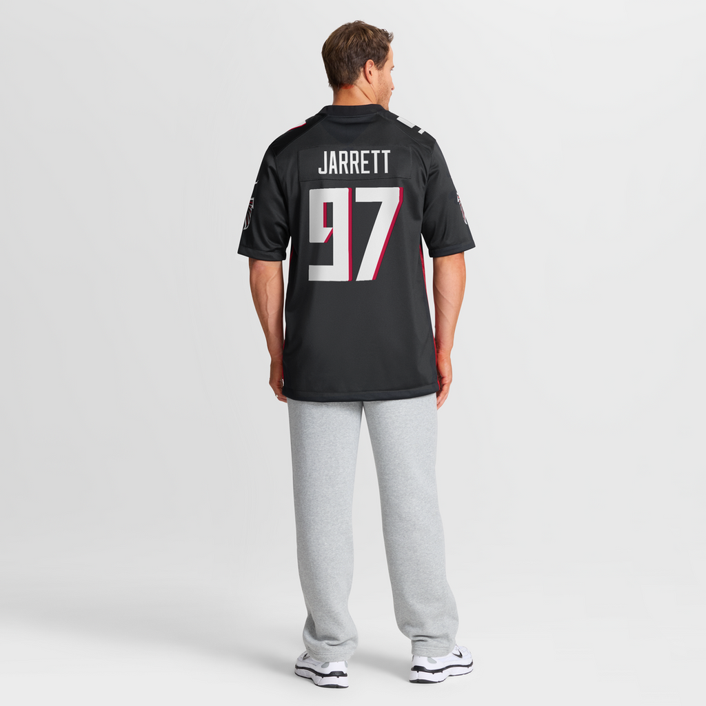Grady Jarrett Atlanta Falcons Nike Game Player Jersey - Black Official NFL Team Apparel Football Fan Gear