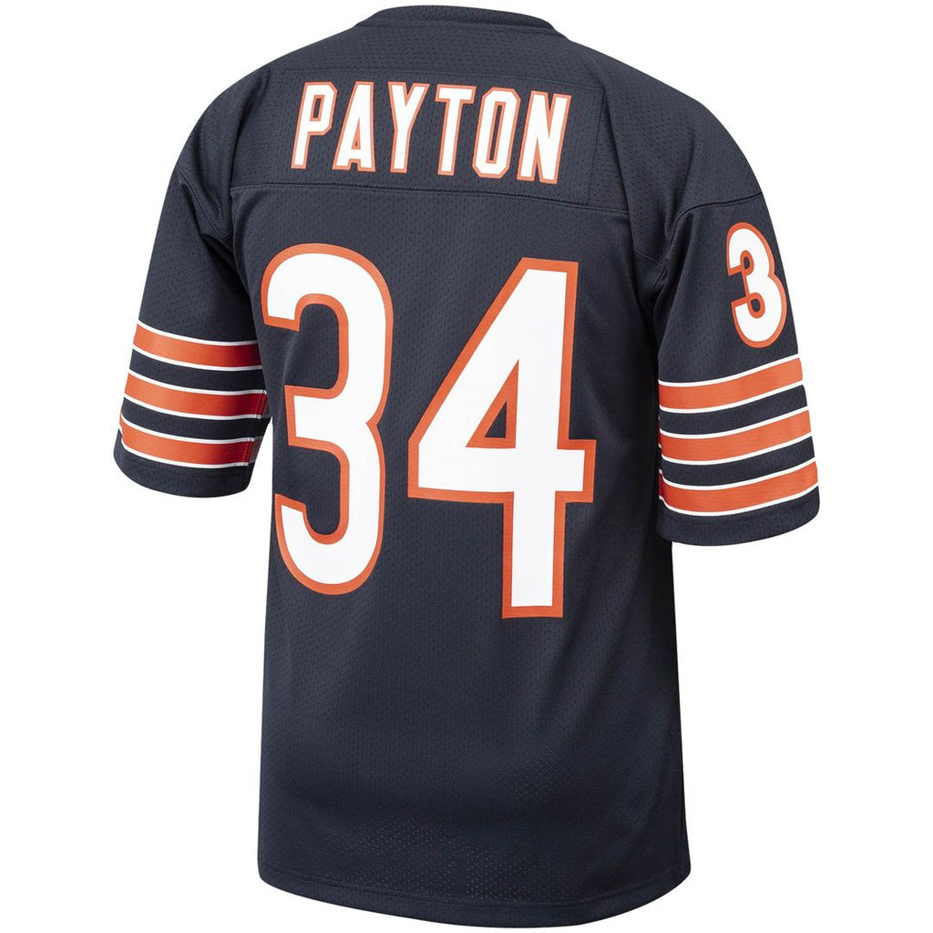 Walter Payton Chicago Bears 1985 Mitchell & Ness Authentic Throwback Retired Player Jersey - Navy Official NFL Team Apparel Football Fan Gear