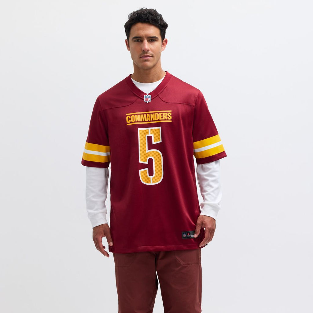 Jayden Daniels Washington Commanders Nike Alternate Game Player Jersey - Black Official NFL Team Apparel Football Fan Gear