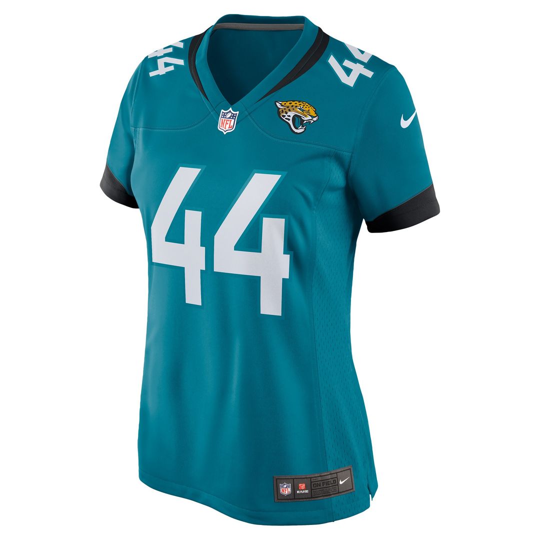 Travon Walker Jacksonville Jaguars Nike Women's Player Jersey - Teal Official NFL Team Apparel Football Fan Gear