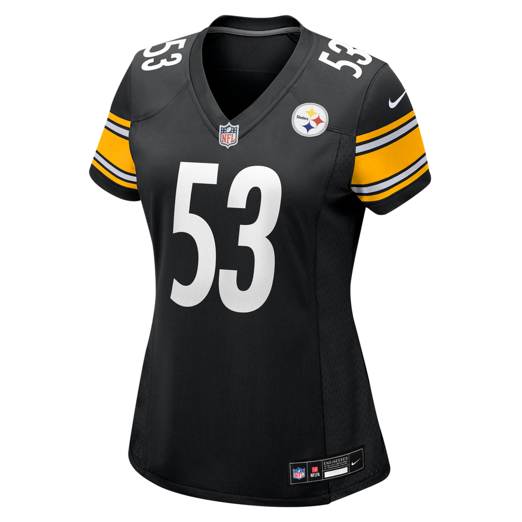 JaWhaun Bentley Pittsburgh Steelers Nike Women's Team Game Jersey - Black Official NFL Team Apparel Football Fan Gear