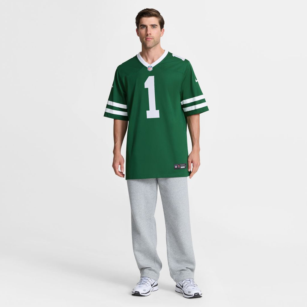 Ahmad Sauce Gardner New York Jets Nike Game Jersey - Legacy Green Official NFL Team Apparel Football Fan Gear
