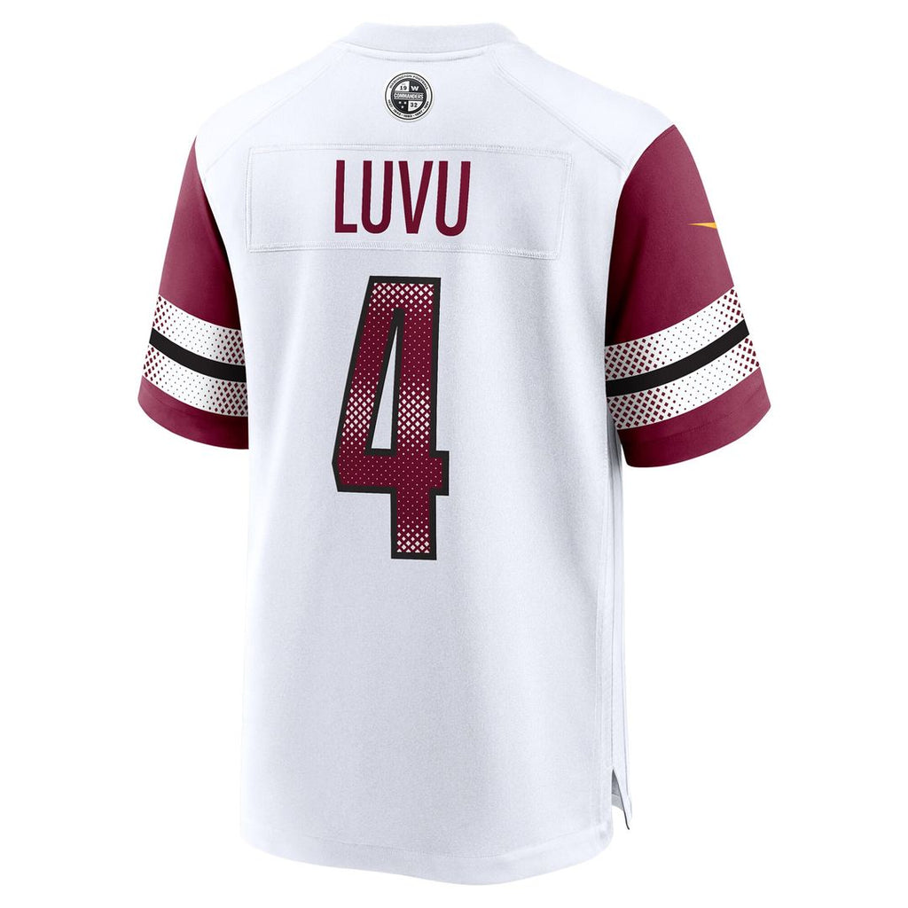 Frankie Luvu Washington Commanders Nike Game Jersey - White Official NFL Team Apparel Football Fan Gear