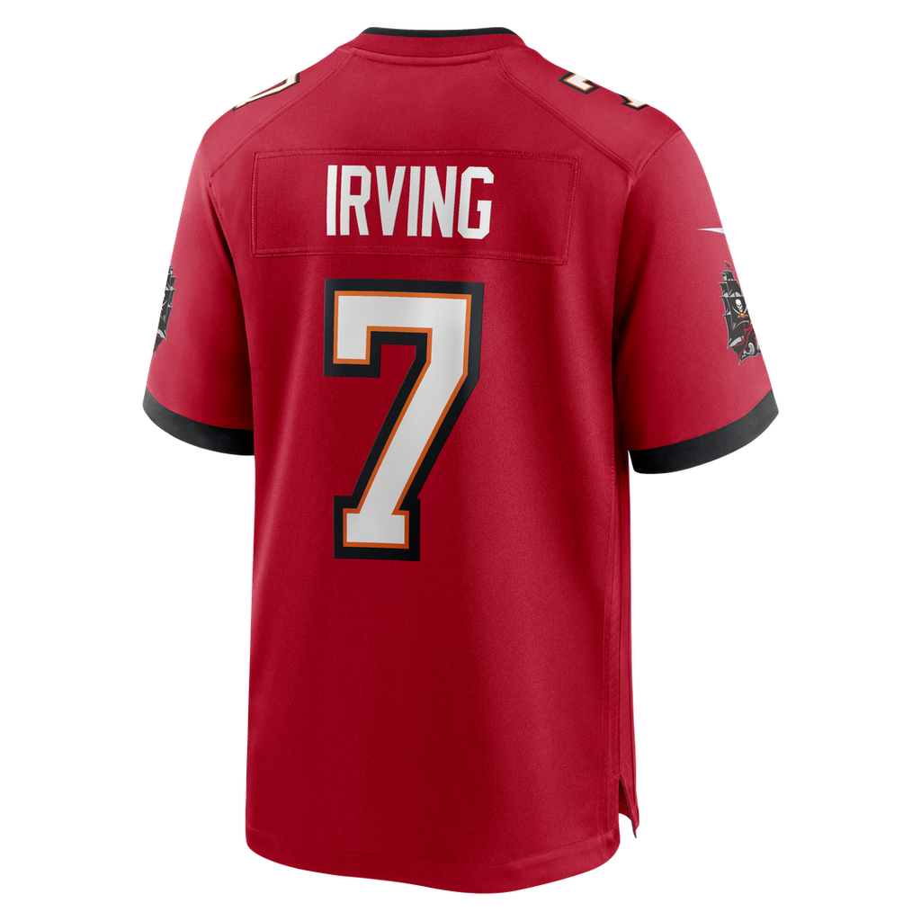 Bucky Irving Tampa Bay Buccaneers Nike Alternate Game Jersey - Pewter Official NFL Team Apparel Football Fan Gear