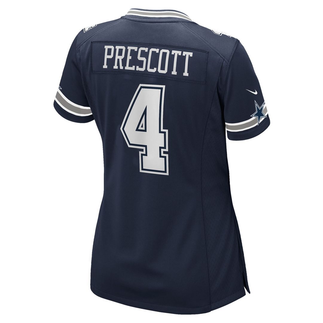 Dak Prescott Dallas Cowboys Nike Women's Game Team Jersey - Navy Official NFL Team Apparel Football Fan Gear