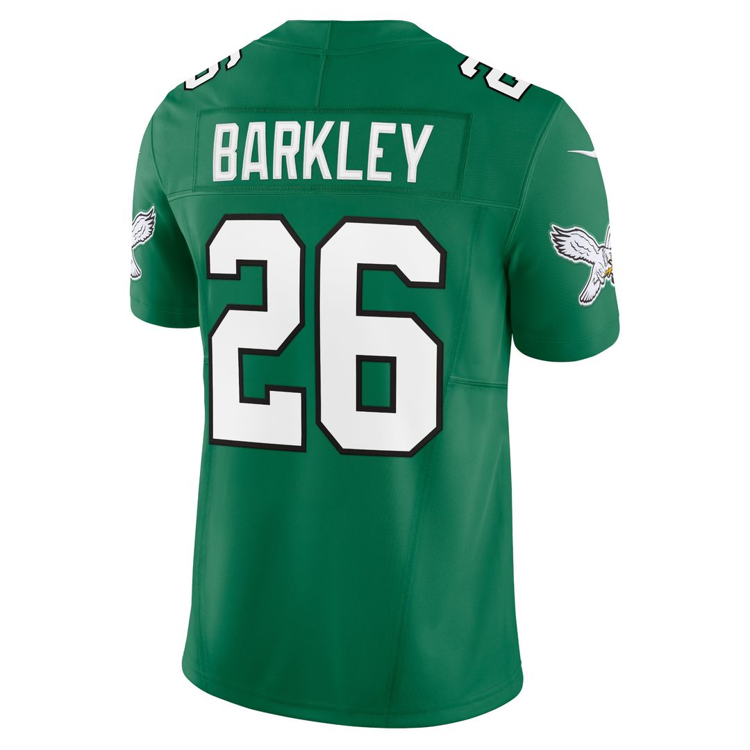 Saquon Barkley Philadelphia Eagles Nike Vapor F.U.S.E. Limited Jersey - White Official NFL Team Apparel Football Fan Gear