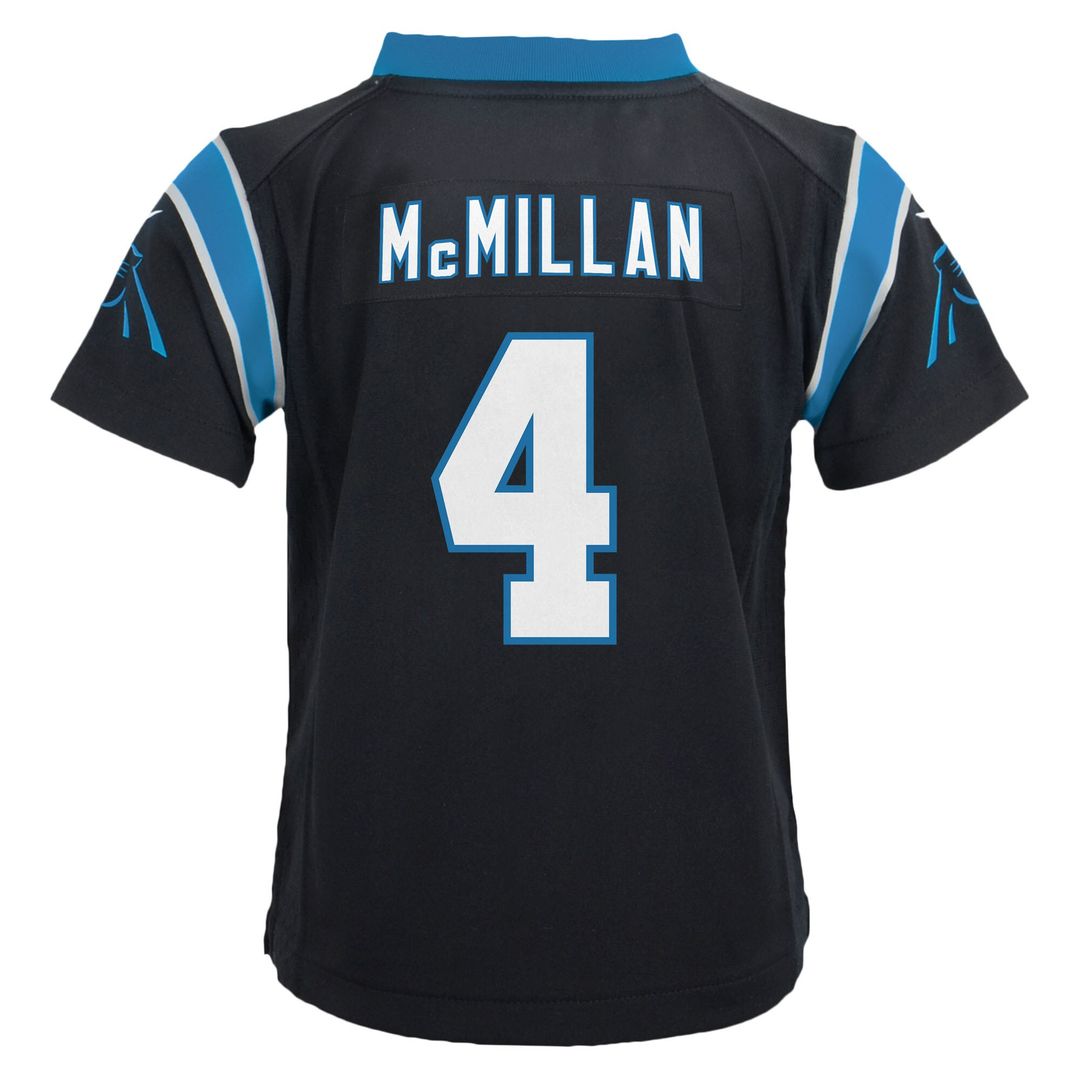 Tetairoa McMillan Carolina Panthers Nike Toddler Game Jersey - Black Official NFL Team Apparel Football Fan Gear
