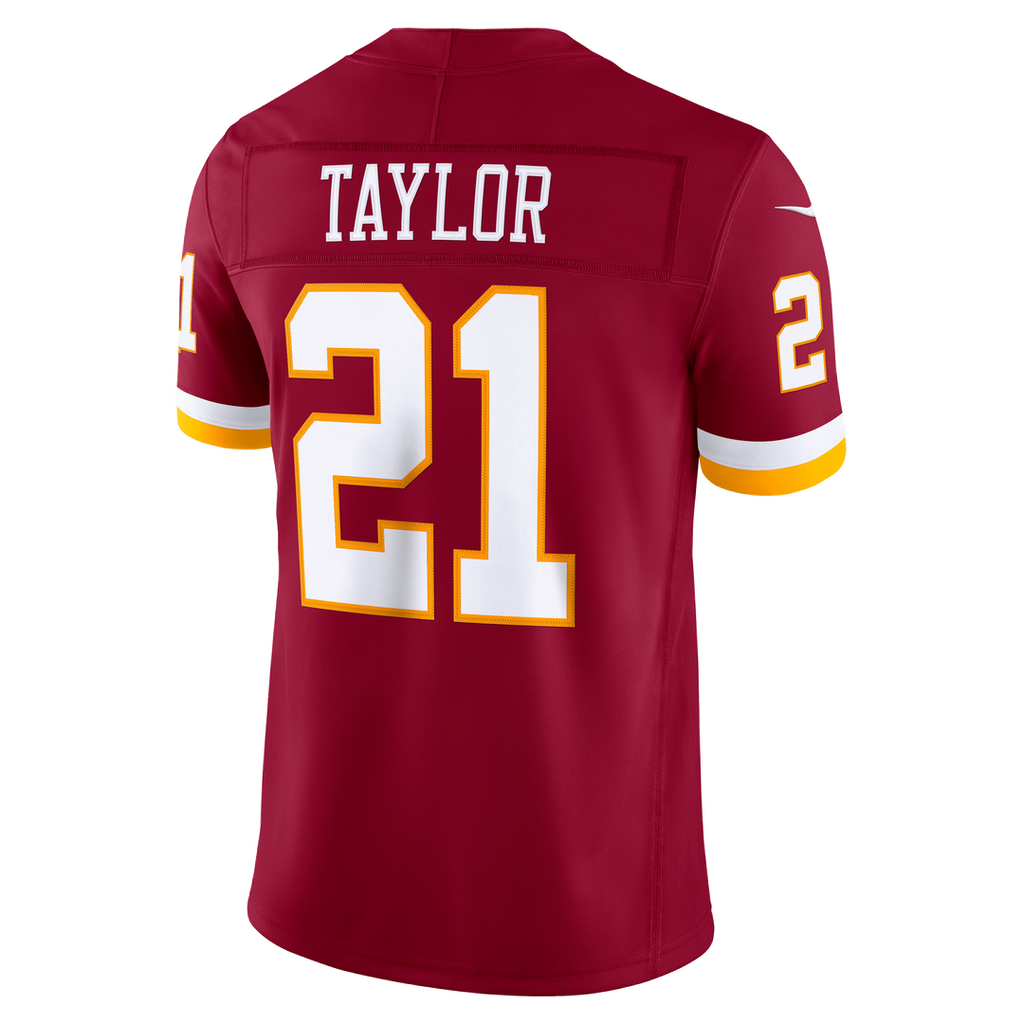 Sean Taylor Washington Commanders Nike Vapor F.U.S.E. Stitched Retired Limited Jersey - White Official NFL Team Apparel Football Fan Gear