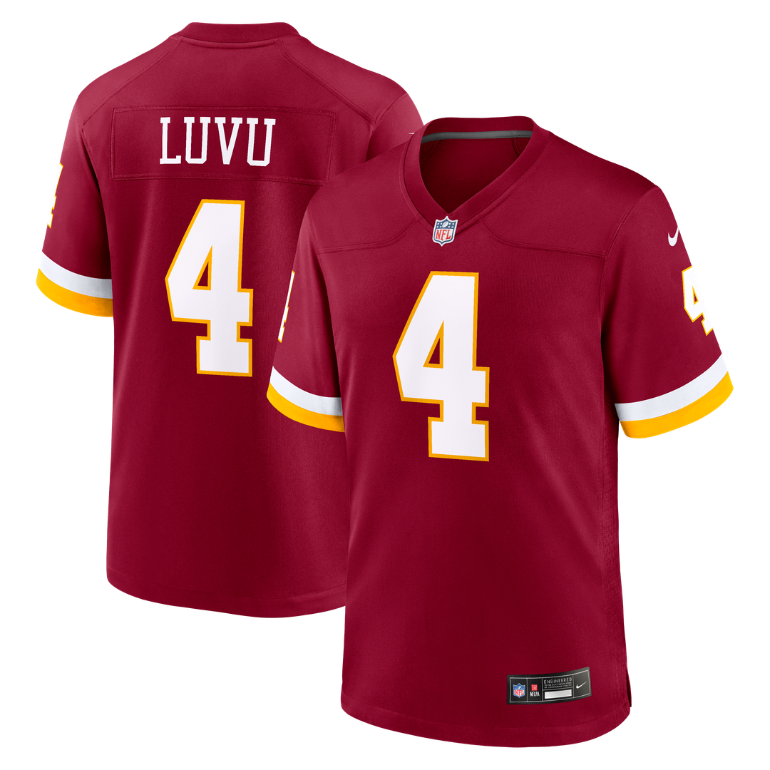 Frankie Luvu Washington Commanders Nike Game Jersey - Burgundy Official NFL Team Apparel Football Fan Gear