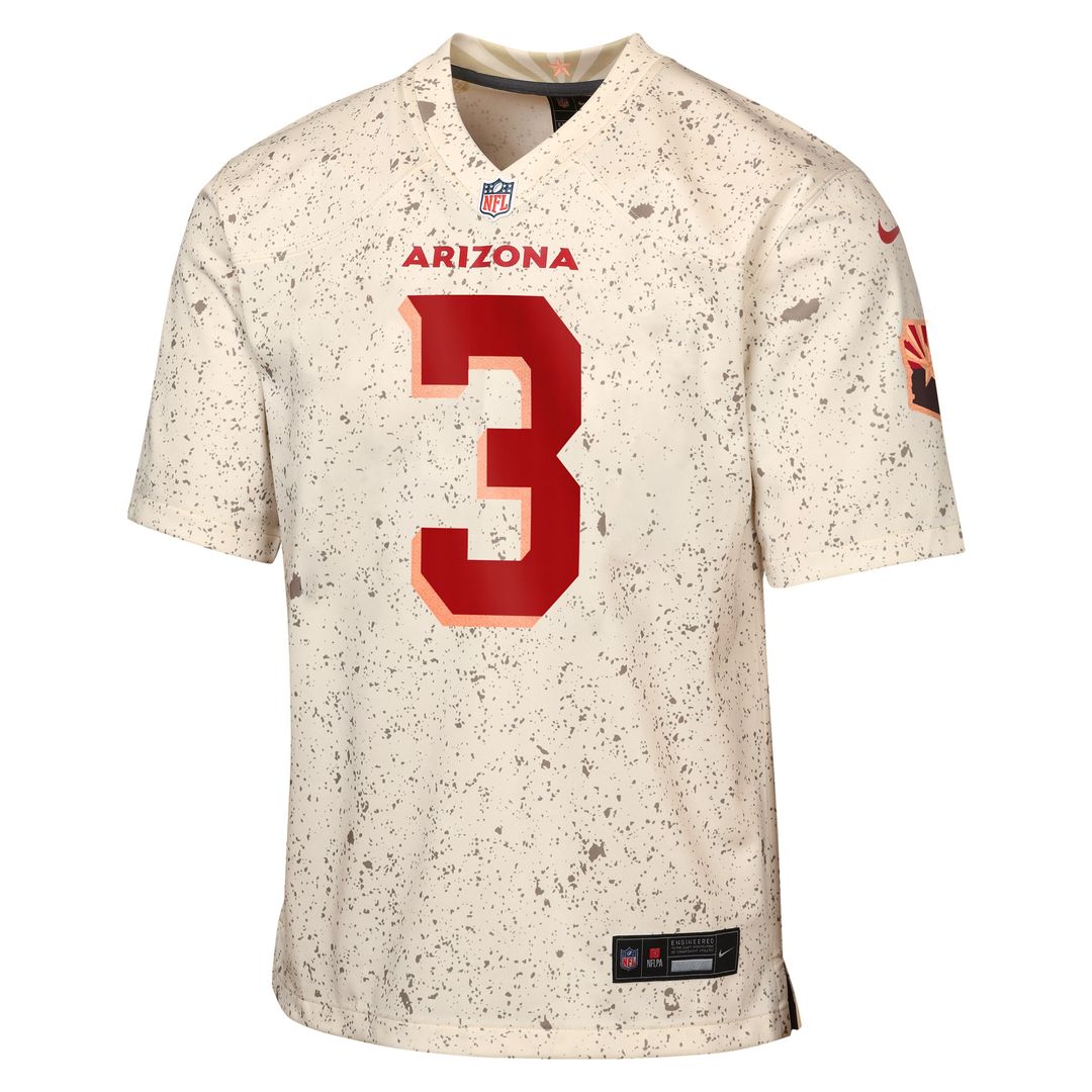 Budda Baker Arizona Cardinals Nike Youth 2025 Rivalries Collection Game Jersey - Natural Official NFL Team Apparel Football Fan Gear