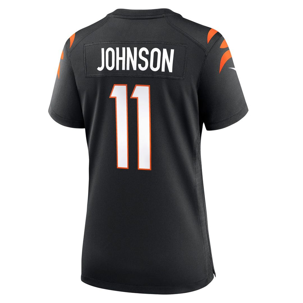Josh Johnson Cincinnati Bengals Nike Women's Team Game Jersey - Black Official NFL Team Apparel Football Fan Gear