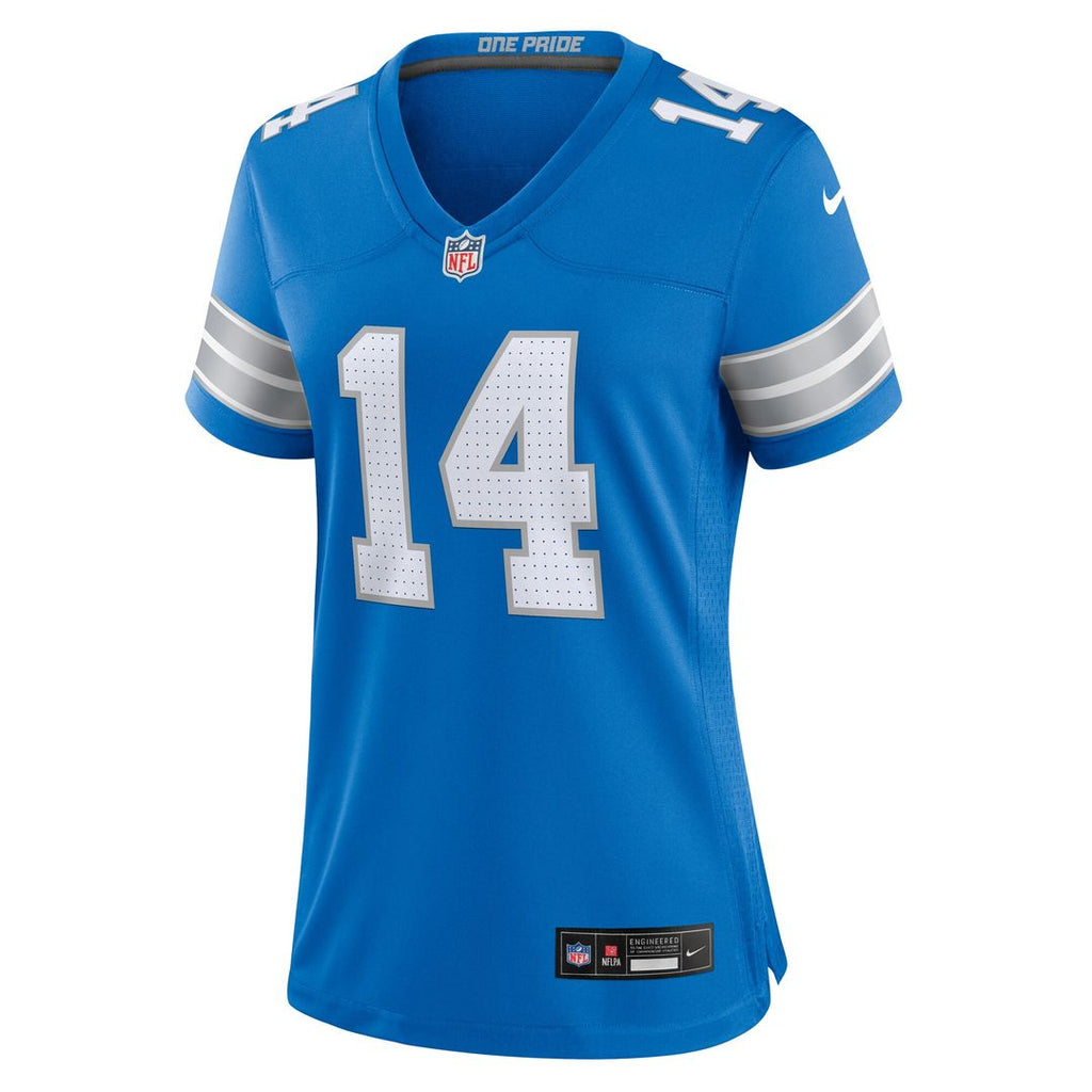 Amon-Ra St. Brown Detroit Lions Nike Women's 2nd Alternate Game Jersey - Black Official NFL Team Apparel Football Fan Gear