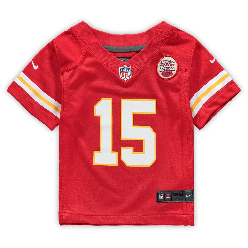 Patrick Mahomes Kansas City Chiefs Nike Infant Team Player Game Jersey - Red Official NFL Team Apparel Football Fan Gear