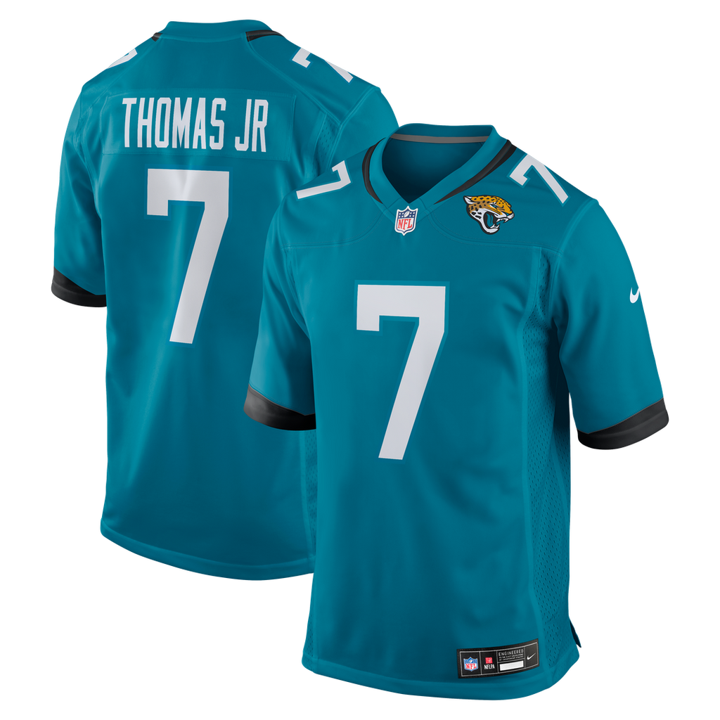 Brian Thomas Jr Jacksonville Jaguars Nike Player Game Jersey - Teal Official NFL Team Apparel Football Fan Gear