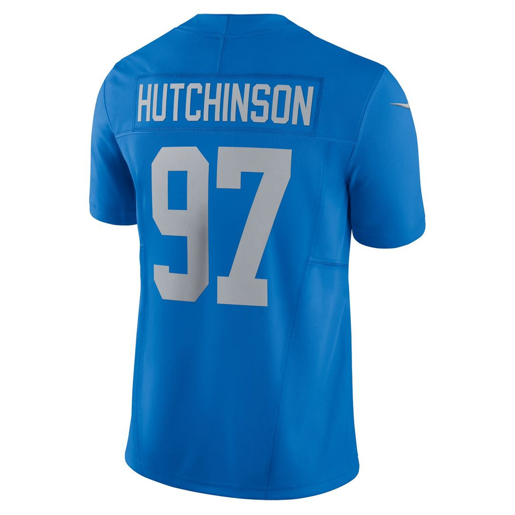 Aidan Hutchinson Detroit Lions Nike Vapor F.U.S.E. Limited Jersey - White Official NFL Team Apparel Football Fan Gear