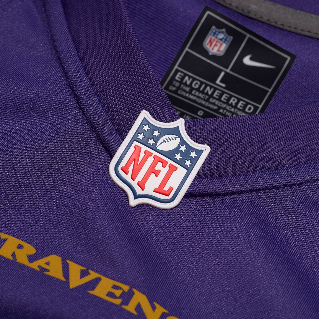 Lamar Jackson Baltimore Ravens Nike Alternate Game Jersey - Purple Official NFL Team Apparel Football Fan Gear