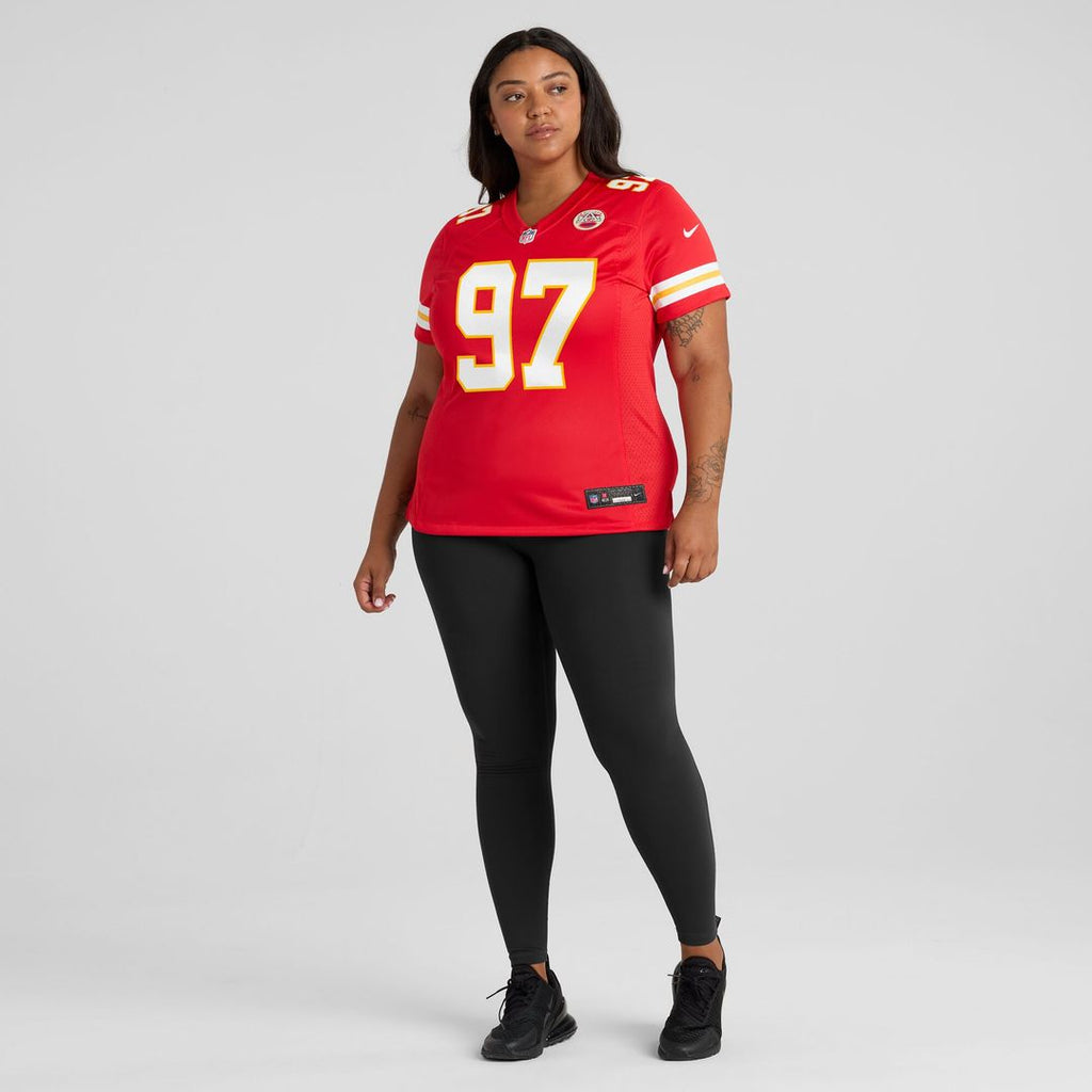 Ashton Gillotte Kansas City Chiefs Nike Women's Team Game Jersey - Red Official NFL Team Apparel Football Fan Gear