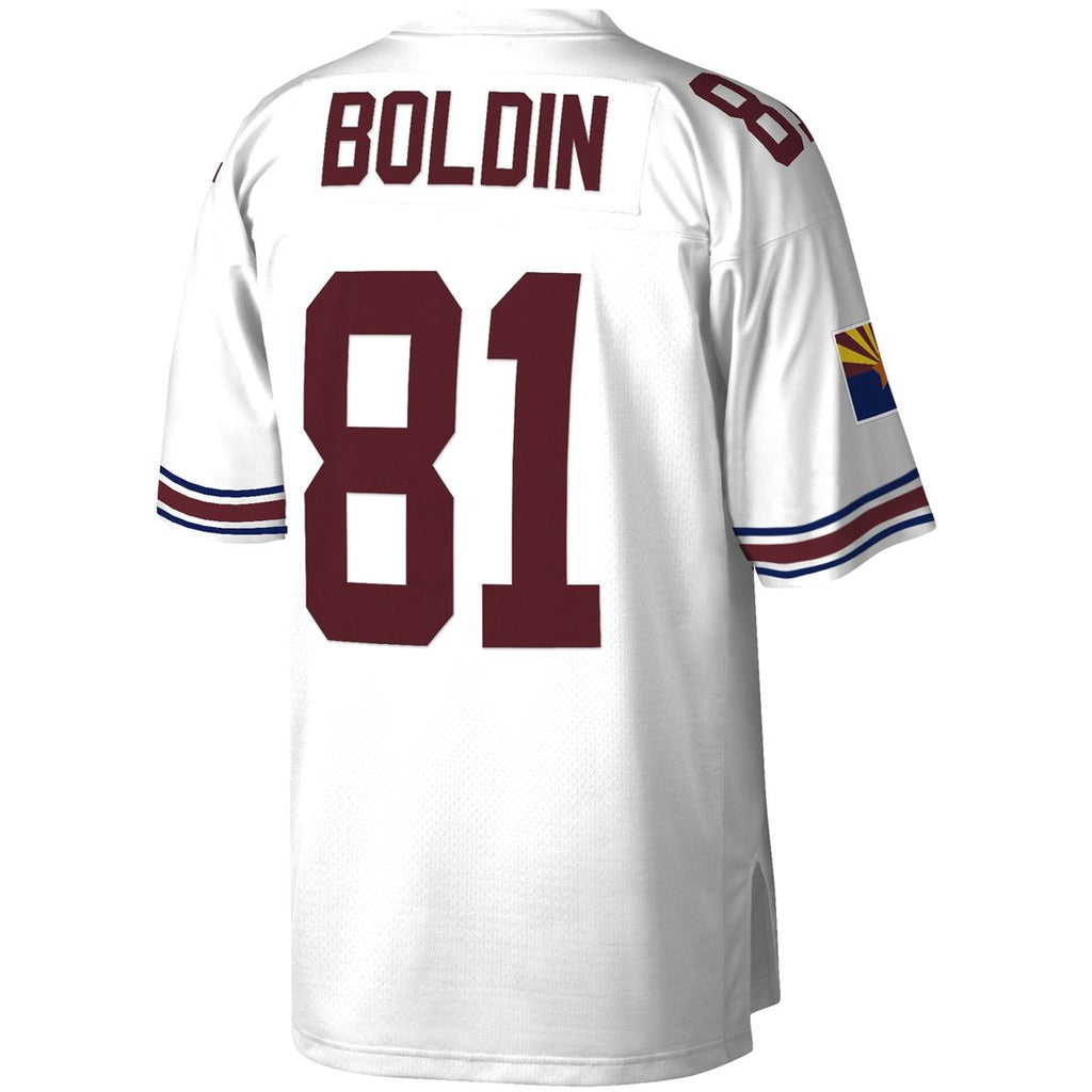 Anquan Boldin Arizona Cardinals Mitchell & Ness Legacy Replica Jersey - White Official NFL Team Apparel Football Fan Gear