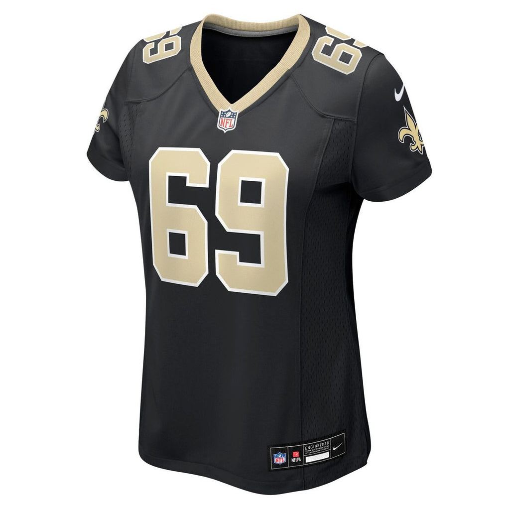 Barry Wesley New Orleans Saints Nike Women's Team Game Jersey - Black Official NFL Team Apparel Football Fan Gear