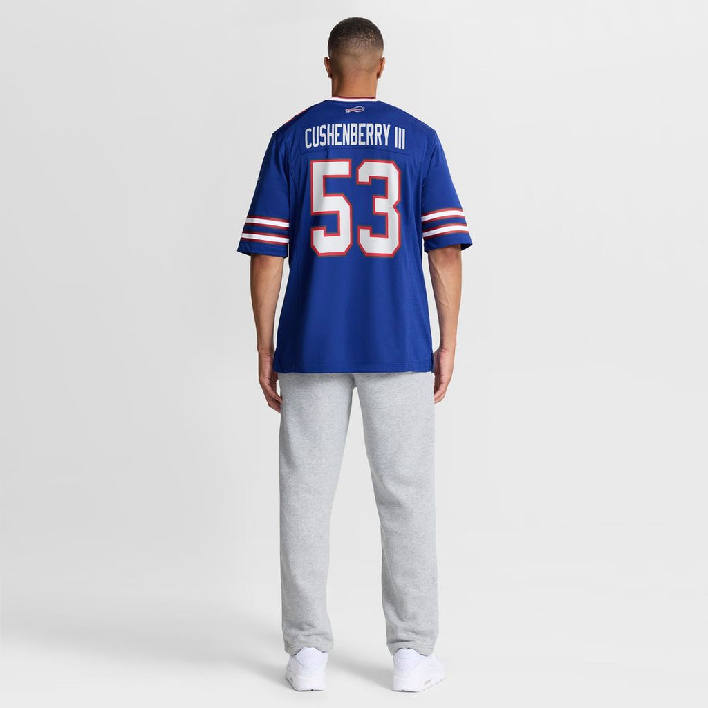 Lloyd Cushenberry III Buffalo Bills Nike Team Game Jersey - Royal Official NFL Team Apparel Football Fan Gear