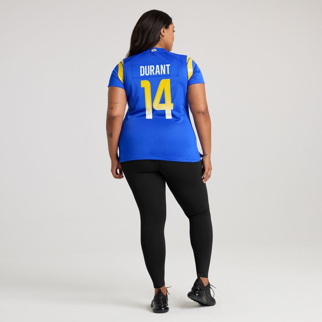 Cobie Durant Los Angeles Rams Nike Women's Game Player Jersey - Royal Official NFL Team Apparel Football Fan Gear