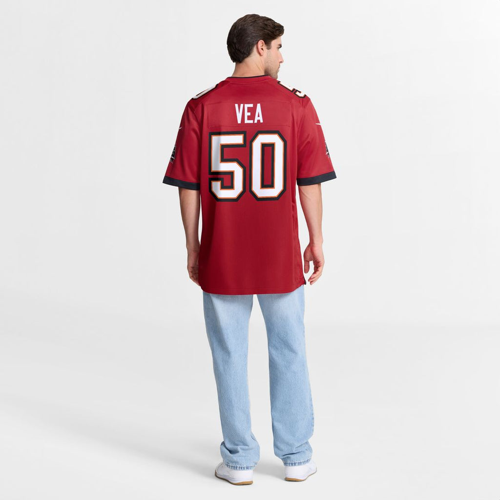 Vita Vea Tampa Bay Buccaneers Nike Game Jersey - Red Official NFL Team Apparel Football Fan Gear