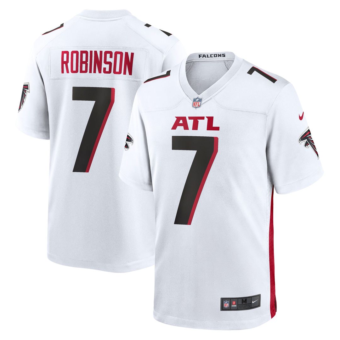 Bijan Robinson Atlanta Falcons Nike Game Jersey - Black Official NFL Team Apparel Football Fan Gear