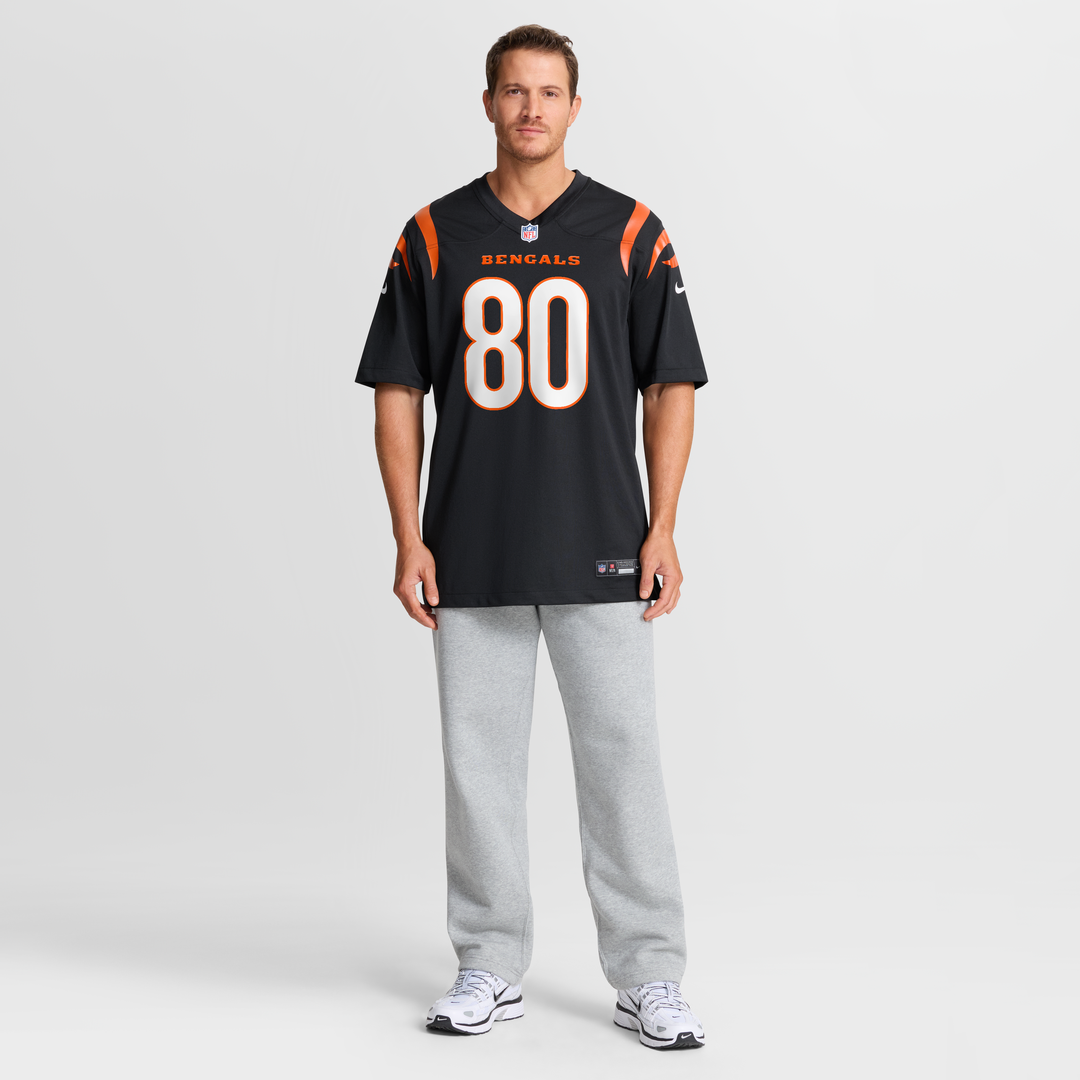 Andrei Iosivas Cincinnati Bengals Nike Team Game Jersey - Black Official NFL Team Apparel Football Fan Gear
