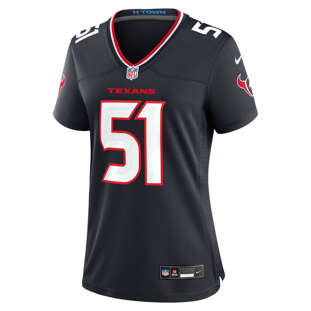 Will Anderson Jr. Houston Texans Nike Women's Game Jersey - Navy Official NFL Team Apparel Football Fan Gear