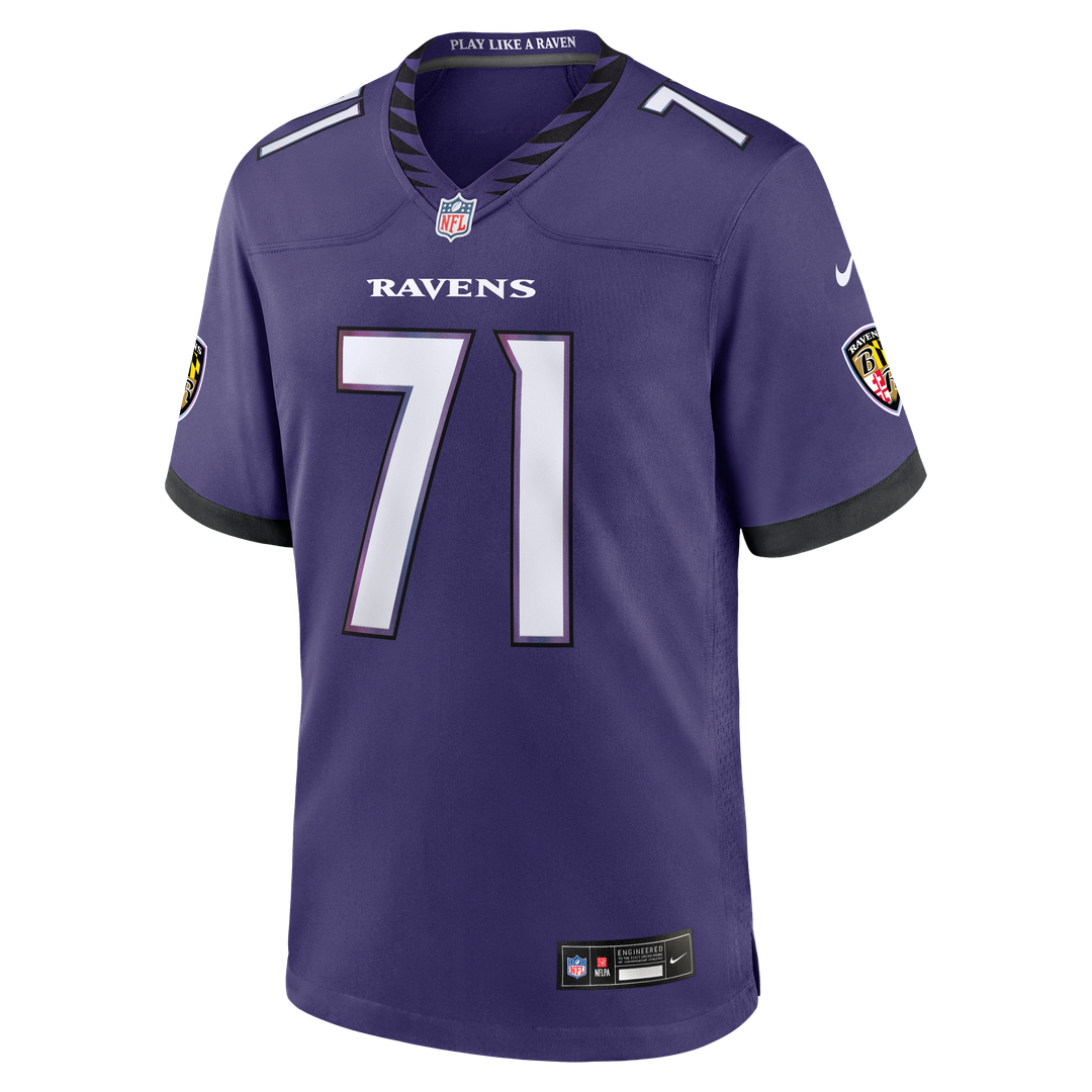 Olaivavega Ioane Baltimore Ravens Nike 2026 NFL Draft First Round Pick No. 14 Team Game Jersey - Purple Official NFL Team Apparel Football Fan Gear