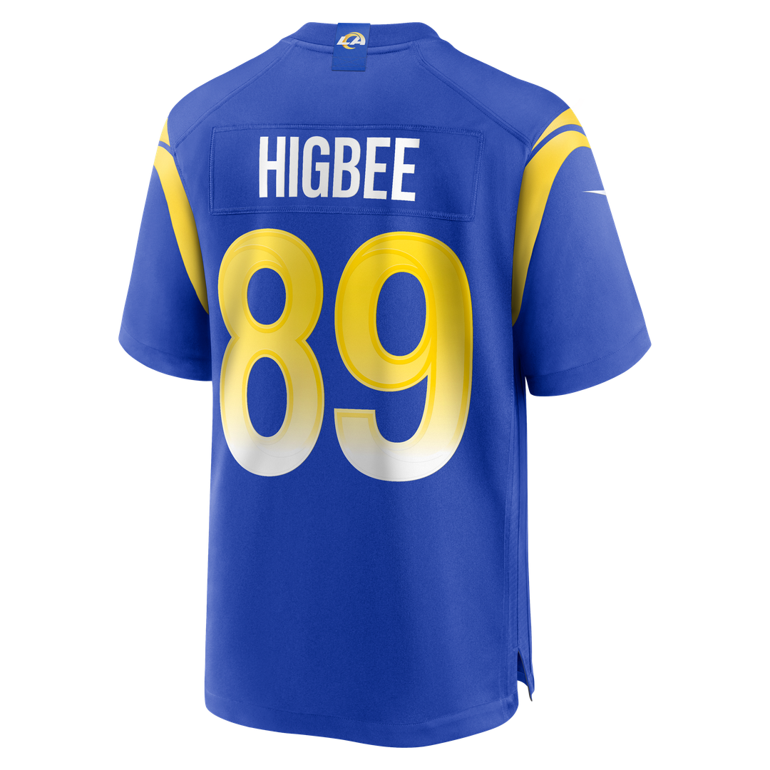 Tyler Higbee Los Angeles Rams Nike Game Player Jersey - Royal Official NFL Team Apparel Football Fan Gear