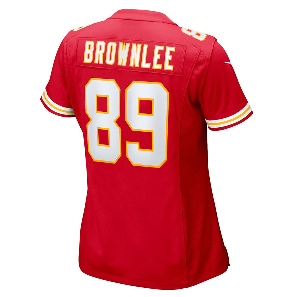 Jason Brownlee Kansas City Chiefs Nike Women's Team Game Jersey - Red Official NFL Team Apparel Football Fan Gear